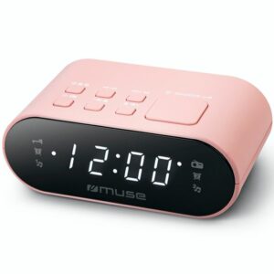 Radio-réveil Muse M-10 CPK Rose