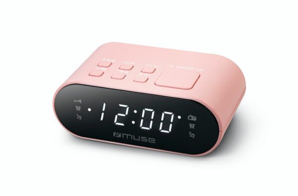 Radio-réveil Muse M-10 CPK Rose
