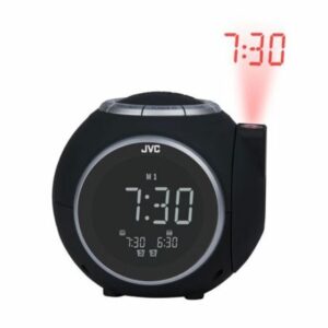 Radio-réveil JVC RA-F321B Noir