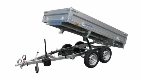 Remorque benne 39560 avec roue de secours