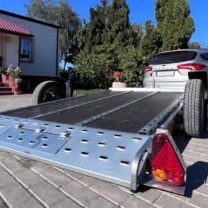 Remorque timon pliable porte-moto / porte-quad MOTOQUAD 266 750 kg