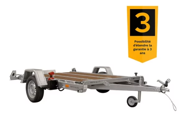 Remorque timon pliable porte-moto / porte-quad MOTOQUAD 266 750 kg – Image 6